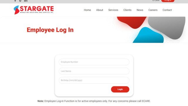 Employees must log in to access content marked as internal or employee-only.