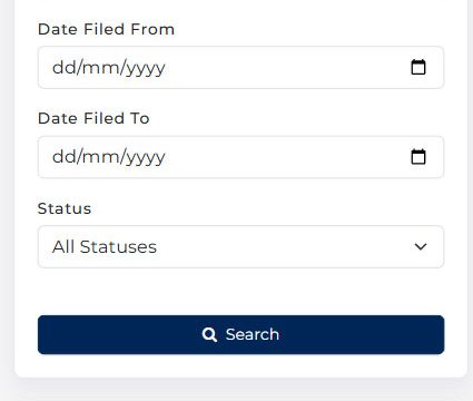 The central hub for managing all case records, equipped with filtering tools to streamline search and navigation across the case list.