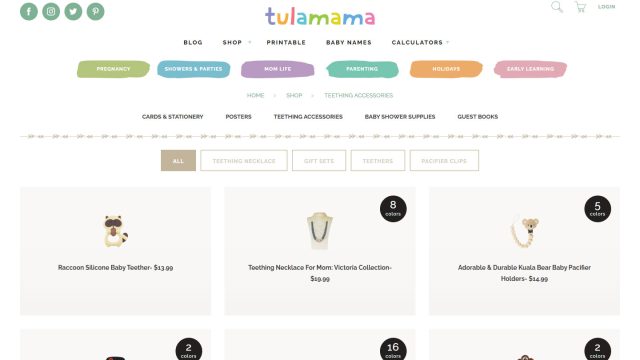 Physical Products Catalog for items available for purchase directly on the site or via Amazon.