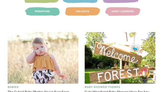 Homepage displaying recent blog posts and major content categories.